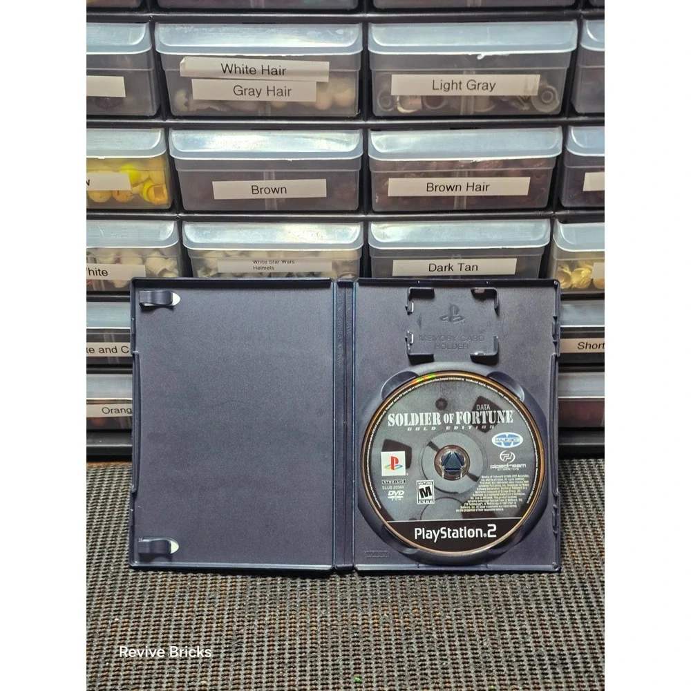 Soldier of Fortune Gold Edition (Sony PlayStation 2 PS2 2001) Game & Case Tested